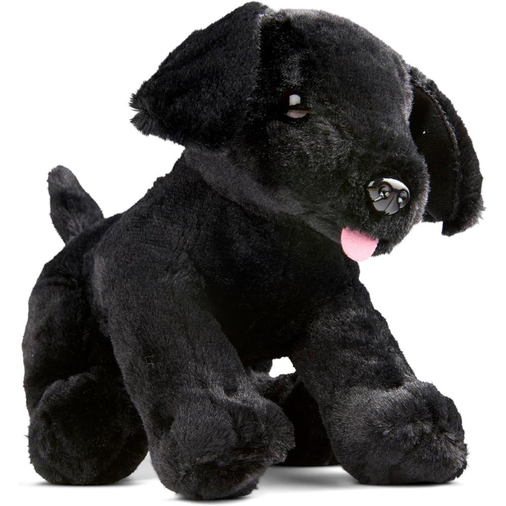 imageMelissa ampamp Doug Benson Black Lab  Stuffed Animal Puppy Dog