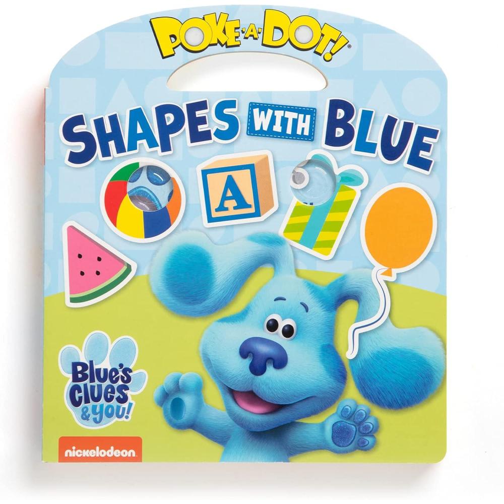 imageMelissa ampamp Doug Blues Clues ampamp You Childrens Book  PokeADot Shapes with Blue  FSC Certified