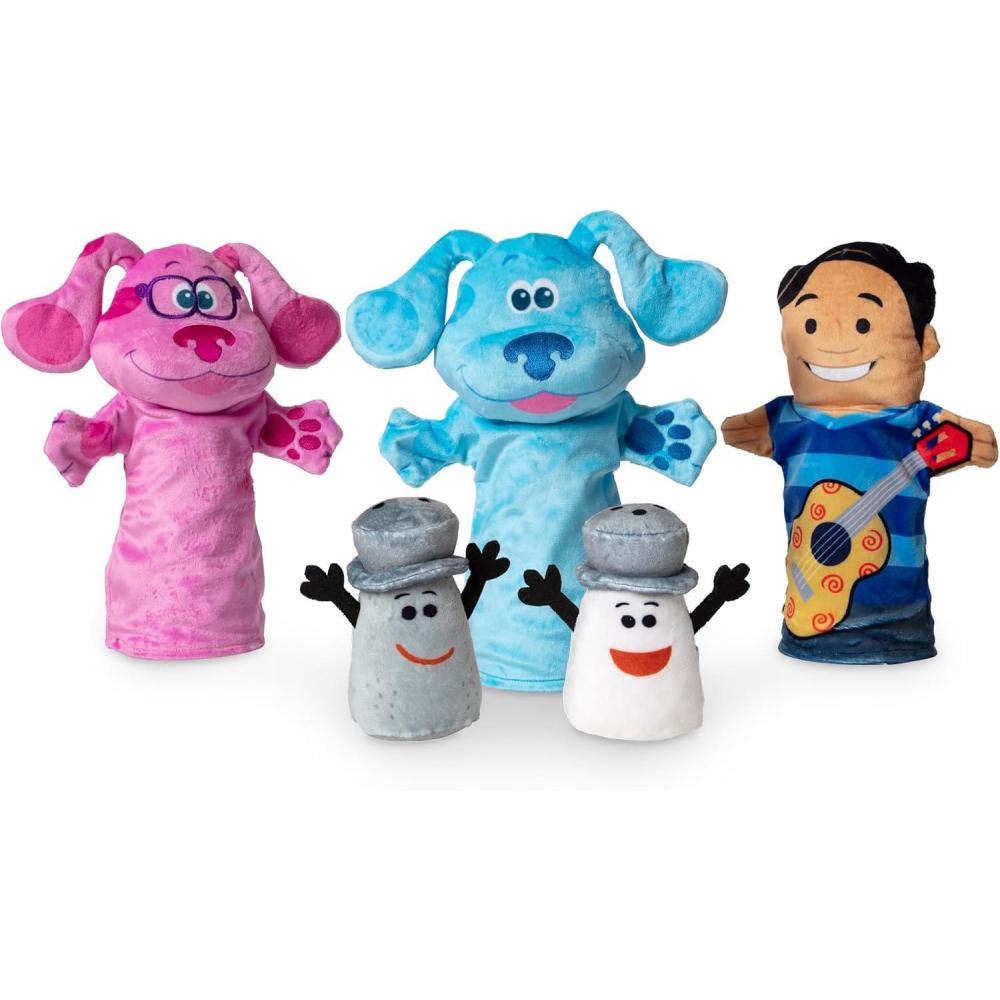 imageMelissa ampamp Doug Blues Clues ampamp You Hand ampamp Finger Puppets 5 Pieces