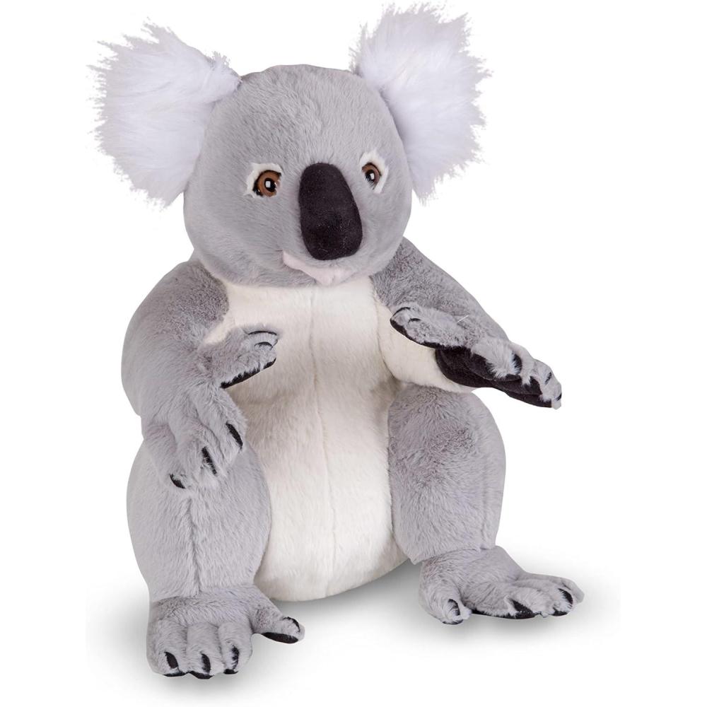 imageMelissa ampamp Doug Lifelike Plush Koala Stuffed Animal 135W x 14H x 12D in