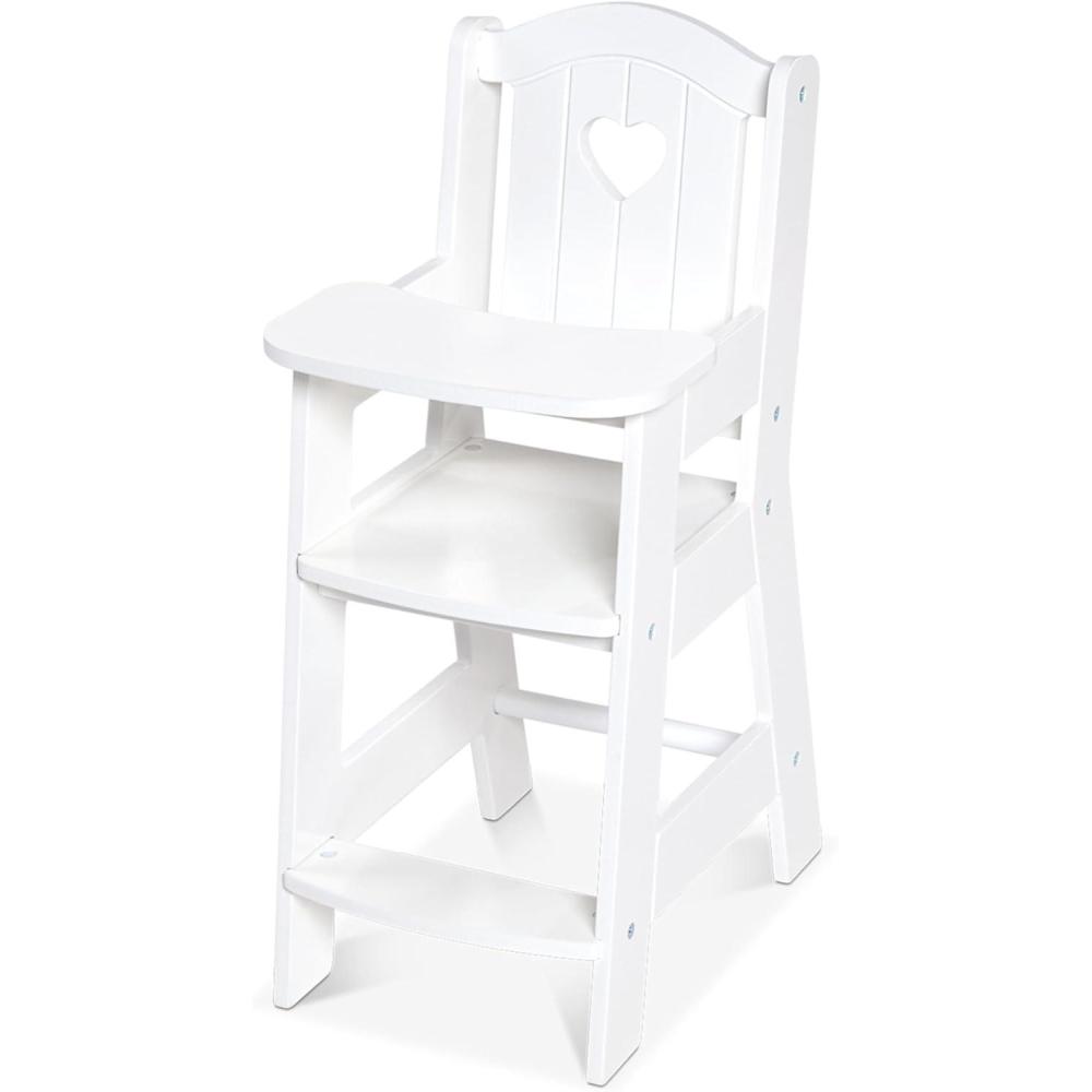 imageMelissa ampamp Doug Play High Chair Pretend Play High Chair Baby Doll Accessories