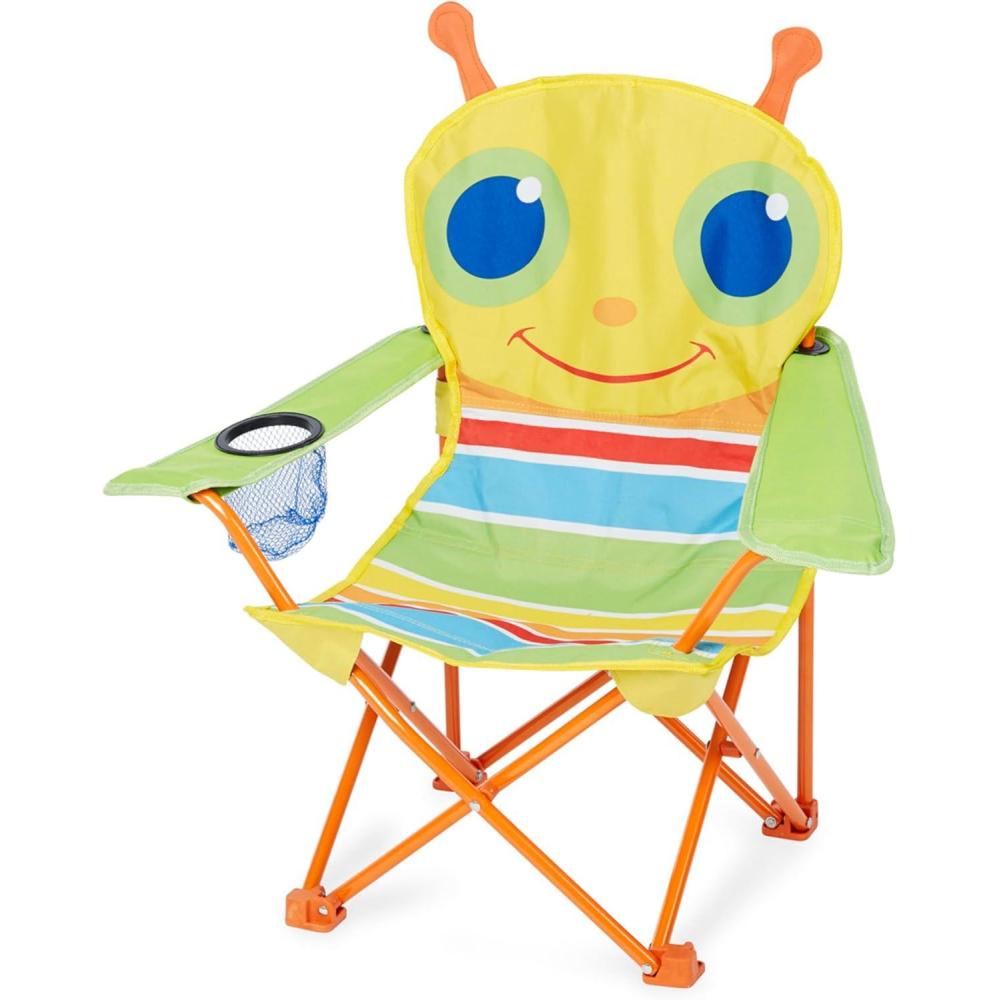 imageMelissa ampamp Doug Sunny Patch Giddy Buggy Folding Lawn ampamp Camping Chair FrustrationFree PackagingFrustrationFree Packaging