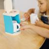 imageMelissa ampamp Doug 11Piece Brew and Serve Wooden Coffee Maker Set  Play Kitchen Accessories Pretend Play Kitchen Accessories Kids Coffee Maker Set for Girls and BoysFrustrationFree Packaging