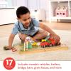 imageMelissa ampamp Doug 17Piece Wooden TakeAlong Tabletop Farm 4 Farm Vehicles Play Pieces Barn Grain House TakeAlong Pretend Play Toy Barn Toys for Toddlers Ages 1