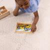 imageMelissa ampamp Doug 4in1 Wooden Dinosaur Jigsaw Puzzle Set 48 Pieces with Storage Box Toddler Puzzle Toy for Kids Ages 3  FSC CertifiedConstruction