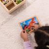 imageMelissa ampamp Doug 4in1 Wooden Dinosaur Jigsaw Puzzle Set 48 Pieces with Storage Box Toddler Puzzle Toy for Kids Ages 3  FSC CertifiedDinosaurs