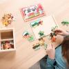 imageMelissa ampamp Doug 4in1 Wooden Dinosaur Jigsaw Puzzle Set 48 Pieces with Storage Box Toddler Puzzle Toy for Kids Ages 3  FSC CertifiedFarm Animals