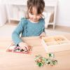 imageMelissa ampamp Doug 4in1 Wooden Dinosaur Jigsaw Puzzle Set 48 Pieces with Storage Box Toddler Puzzle Toy for Kids Ages 3  FSC CertifiedFarm Animals
