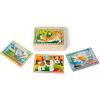 imageMelissa ampamp Doug 4in1 Wooden Dinosaur Jigsaw Puzzle Set 48 Pieces with Storage Box Toddler Puzzle Toy for Kids Ages 3  FSC CertifiedPets