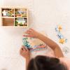 imageMelissa ampamp Doug 4in1 Wooden Dinosaur Jigsaw Puzzle Set 48 Pieces with Storage Box Toddler Puzzle Toy for Kids Ages 3  FSC CertifiedPets