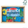 imageMelissa ampamp Doug 52 Wooden Alphabet Magnets in a Box  Uppercase and Lowercase Letters1 Count Pack of 1