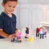 imageMelissa ampamp Doug 7Piece Poseable Wooden Doll Family for Dollhouse 24 inches Each