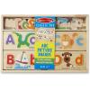 imageMelissa ampamp Doug ABC Picture Boards  Educational Toy with 13 DoubleSided Wooden Boards and 52 Letters
