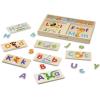 imageMelissa ampamp Doug ABC Picture Boards  Educational Toy with 13 DoubleSided Wooden Boards and 52 Letters