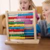imageMelissa ampamp Doug Abacus  Classic Wooden Educational Counting Toy With 100 BeadsAbacus Classic Wooden Toy