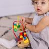 imageMelissa ampamp Doug Abacus  Classic Wooden Educational Counting Toy With 100 BeadsFirst Bead Maze