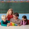 imageMelissa ampamp Doug Add ampamp Subtract Abacus  Educational Toy with 55 Colorful Beads and Sturdy Wooden Construction