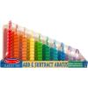 imageMelissa ampamp Doug Add ampamp Subtract Abacus  Educational Toy with 55 Colorful Beads and Sturdy Wooden Construction