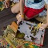 imageMelissa ampamp Doug African Plains Safari Jumbo Jigsaw Floor Puzzle 100 pcs Over 4 feet Long