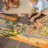 imageMelissa ampamp Doug African Plains Safari Jumbo Jigsaw Floor Puzzle 100 pcs Over 4 feet Long
