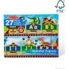 imageMelissa ampamp Doug Alphabet Express Jumbo Jigsaw Floor Puzzle 27 pcs 10 feet Long  FSC CertifiedAlphabet Express