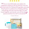 imageMelissa ampamp Doug Animal Care Veterinarian and Groomer Wooden Activity Center for Plush Stuffed Pets Not IncludedMine to Love Baby Care Activity Center