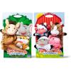 imageMelissa ampamp Doug Animal Hand Puppets Set of 2 4 Animals in Each  Zoo Friends and Farm Friends