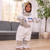 imageMelissa ampamp Doug Astronaut Costume Role Play Space Set 5Piece  Jumpsuit Helmet Gloves Name Tag  Pretend Astronaut Outfit with Realistic Accessories Kids Dress Up for Toddlers ampamp Children Ages 3