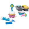 imageMelissa ampamp Doug Bake ampamp Decorate Wooden Cupcake Kit with Play Food Toppings ampamp Play Kitchen Accessories Preschool Learning Toys for Girls ampamp Boys 3English Only