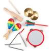 imageMelissa ampamp Doug BandinaBox Clap Clang Tap  10Piece Musical Instrument SetEnglish Only