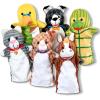 imageMelissa ampamp Doug Barn Buddies Hand Puppets Set of 6 Cow Sheep Horse Duck Chicken PigPet Buddies