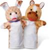imageMelissa ampamp Doug Barn Buddies Hand Puppets Set of 6 Cow Sheep Horse Duck Chicken PigPet Buddies