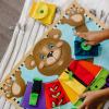 imageMelissa ampamp Doug Basic Skills Puzzle Board  Wooden Educational Toy Learn to Button Busy Board Activity for Fine Motor Skills Developmental Toy for Toddlers Ages 31 EA