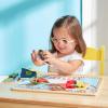 imageMelissa ampamp Doug Basic Skills Puzzle Board  Wooden Educational Toy Learn to Button Busy Board Activity for Fine Motor Skills Developmental Toy for Toddlers Ages 31 EA
