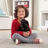 imageMelissa ampamp Doug Benson Black Lab  Stuffed Animal Puppy Dog