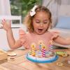 imageMelissa ampamp Doug Birthday Party Cake  Wooden Play Food with MixnMatch Toppings and 7 Candles