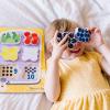 imageMelissa ampamp Doug Blues Clues ampamp You Wooden Chunky Puzzle  Fridge Food 10 Pieces