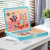 imageMelissa ampamp Doug Blues Clues ampamp You Wooden Magnetic Picture Game 48 Pieces
