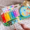 imageMelissa ampamp Doug Blues Clues ampamp You Wooden Music Maker Board 5 Instruments