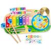 imageMelissa ampamp Doug Blues Clues ampamp You Wooden Music Maker Board 5 Instruments
