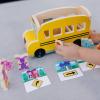 imageMelissa ampamp Doug Blues Clues ampamp You Wooden PullBack School Bus 9 Pieces