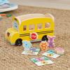 imageMelissa ampamp Doug Blues Clues ampamp You Wooden PullBack School Bus 9 Pieces