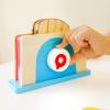 imageMelissa ampamp Doug Bread and Butter Toaster Set 9 pcs  Wooden Play Food and Kitchen Accessories