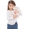 imageMelissa ampamp Doug Burrow Bunny Stuffed Animal Plushie with Big Feet Floppy Ears ampamp Fluffy Tail Adorable Pretend Play Toddler Toys for Girls ampamp Boys 3