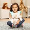 imageMelissa ampamp Doug Burrow Bunny Stuffed Animal Plushie with Big Feet Floppy Ears ampamp Fluffy Tail Adorable Pretend Play Toddler Toys for Girls ampamp Boys 3