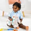 imageMelissa ampamp Doug Burrow Bunny Stuffed Animal Plushie with Big Feet Floppy Ears ampamp Fluffy Tail Adorable Pretend Play Toddler Toys for Girls ampamp Boys 3
