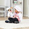 imageMelissa ampamp Doug Chef Puppet Al Dente with Detachable Wooden Rod Pretend Play Chef Puppet PepeChef Puppet