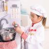 imageMelissa ampamp Doug Chef Role Play Costume DressUp Set 8Piece  Chefs Jacket Hat Name Tag  Pretend Chef Dress up Outift with Realistic Accessories Kids Dress Up for Toddlers ampamp Children Ages 3FrustrationFree Packaging