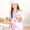 imageMelissa ampamp Doug Chef Role Play Costume DressUp Set 8Piece  Chefs Jacket Hat Name Tag  Pretend Chef Dress up Outift with Realistic Accessories Kids Dress Up for Toddlers ampamp Children Ages 3Standard Packaging