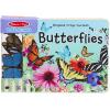 imageMelissa ampamp Doug Childrens Book  PlayAlongs Butterflies 10 Pages 6 Butterfly Toys